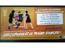 Semaine nationale des écoles de rugby